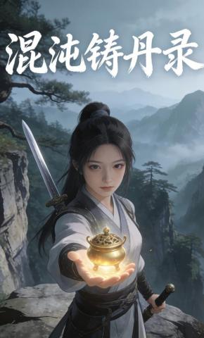 短剧《混沌铸丹录》海报