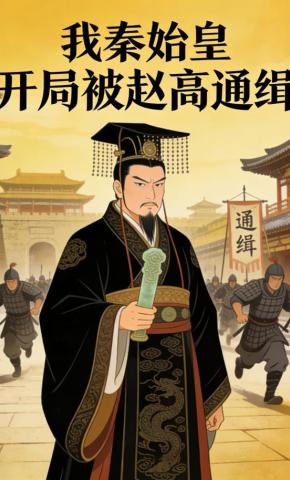 短剧《我秦始皇开局被赵高通缉》海报