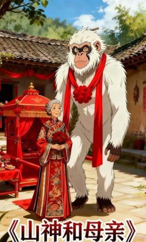 短剧《山神和母亲》海报