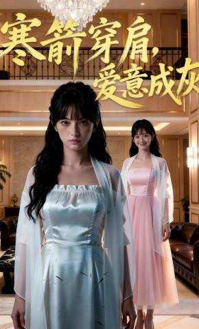 短剧《寒箭穿肩，爱意成灰》海报