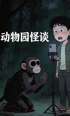 短剧《动物园怪谈》海报