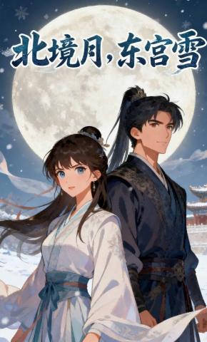 短剧《北境月，东宫雪》海报