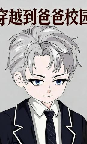 短剧《穿越到爸爸校园》海报