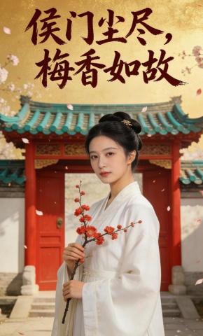 短剧《侯门尘尽，梅香如故》海报