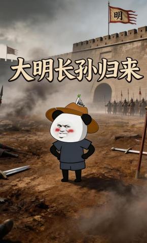 短剧《大明长孙归来》海报