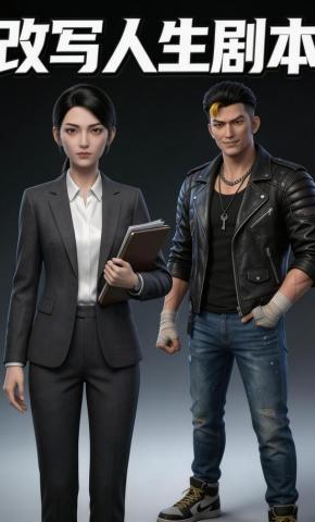 短剧《改写人生剧本》海报