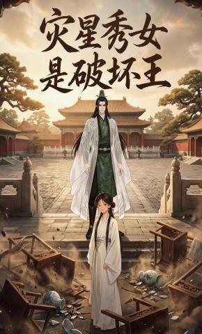 短剧《灾星秀女是破坏王》海报