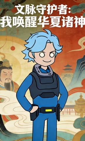 短剧《文脉守护者：我唤醒华夏诸神》海报
