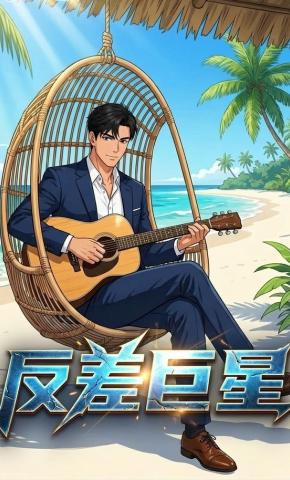 短剧《反差巨星》海报