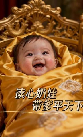 短剧《读心奶娃带爹平天下》海报