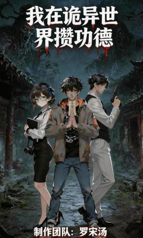 短剧《我在诡异世界攒功德》海报