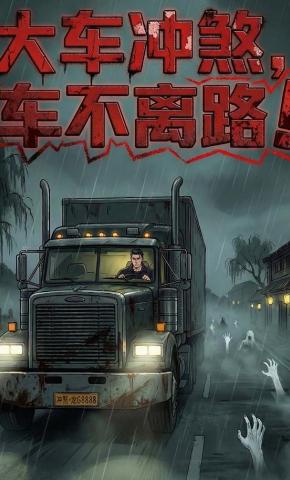 短剧《大车冲煞，车不离路》海报