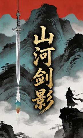 短剧《山河剑影》海报
