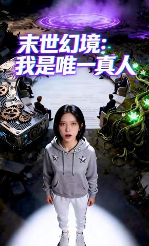 短剧《末世幻境：我是唯一真人》海报