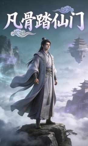 短剧《凡骨踏仙门》海报