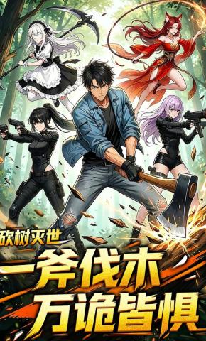 短剧《砍树灭世：一斧伐木万诡皆惧》海报