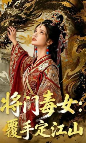 短剧《将门毒女：覆手定江山》海报