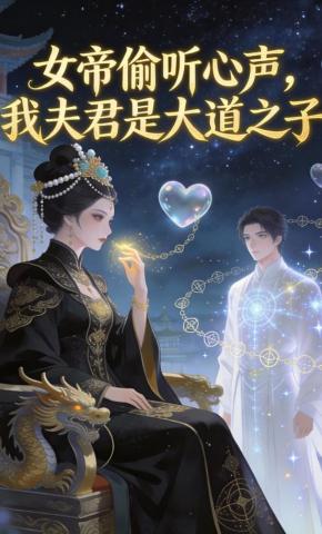 短剧《女帝偷听心声，我夫君是大道之子》海报