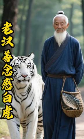 短剧《老汉善念感白虎》海报