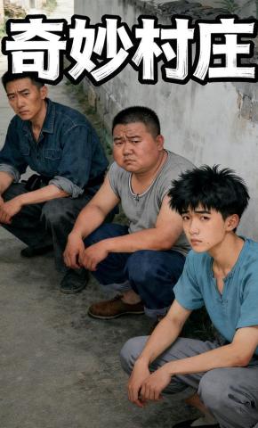 短剧《奇妙村庄》海报