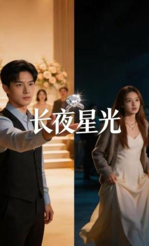 短剧《长夜星光》海报