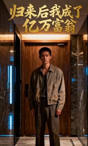 短剧《归来后我成了亿万富翁》海报