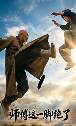 短剧《师傅这一脚绝了》海报