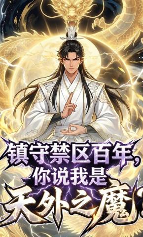 短剧《镇守禁区百年，你说我是天外之魔？》海报