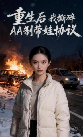 短剧《重生后：我撕碎AA制带娃协议》海报