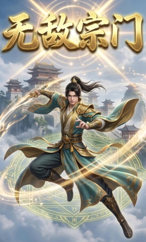 短剧《无敌宗门》海报