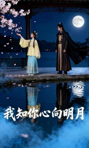 短剧《我知你心向明月》海报