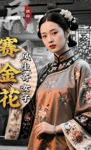 短剧《风尘奇女子赛金花》海报