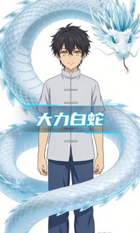 短剧《大力白蛇》海报