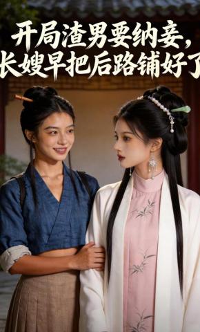 短剧《开局渣男要纳妾，长嫂早把后路铺好了》海报