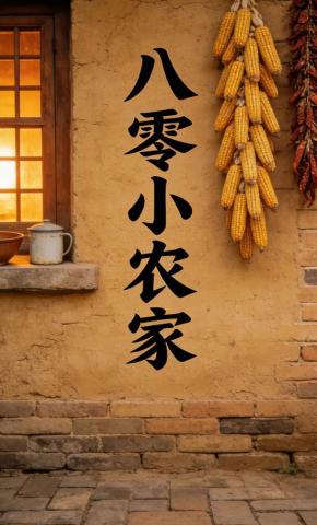 短剧《八零小农家》海报