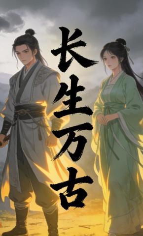 短剧《长生万古》海报