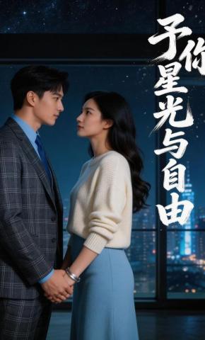 短剧《予你星光与自由》海报