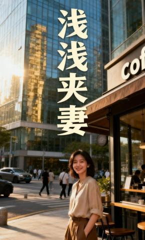 短剧《浅浅夹妻》海报