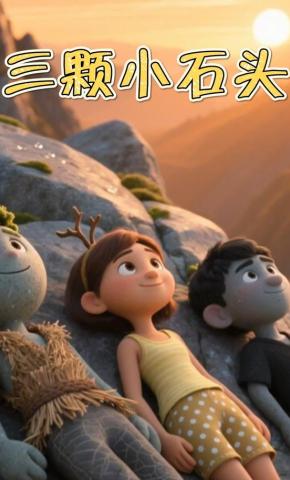 短剧《三颗小石头》海报