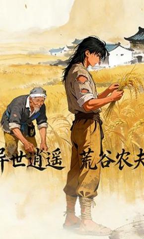 短剧《异世逍遥：荒谷农夫》海报