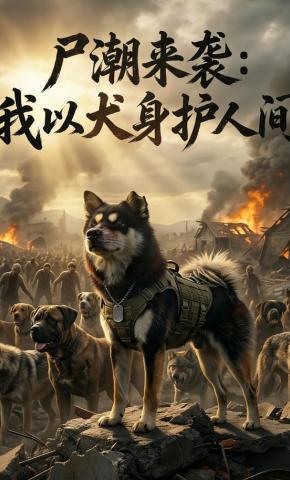 短剧《尸潮来袭：我以犬身护人间》海报