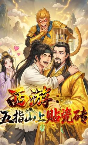 短剧《西游：五指山上贴瓷砖》海报