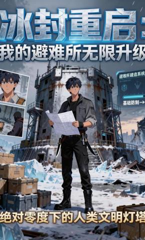 短剧《冰封重启：我的避难所无限升级》海报