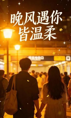 短剧《晚风遇你皆温柔》海报