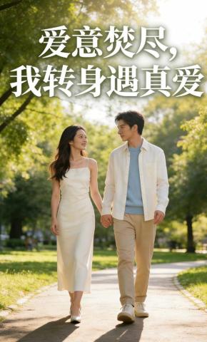 短剧《爱意焚尽，我转身遇真爱》海报