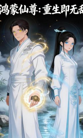 短剧《鸿蒙仙尊：重生即无敌》海报