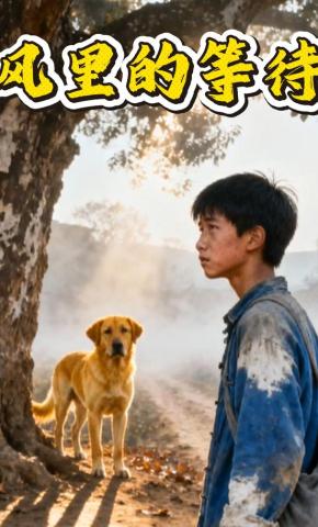 短剧《风里的等待》海报
