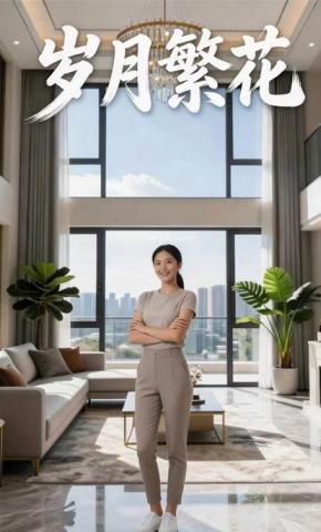 短剧《岁月繁花》海报