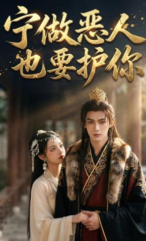 短剧《宁做恶人也要护你》海报