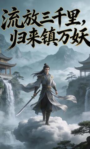 短剧《流放三千里，归来镇万妖》海报